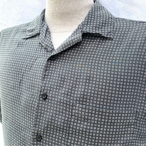 Denver Hayes 100% Silk Tropical Weight Hawaiian Resort Shirt Size L - Picture 4 of 8